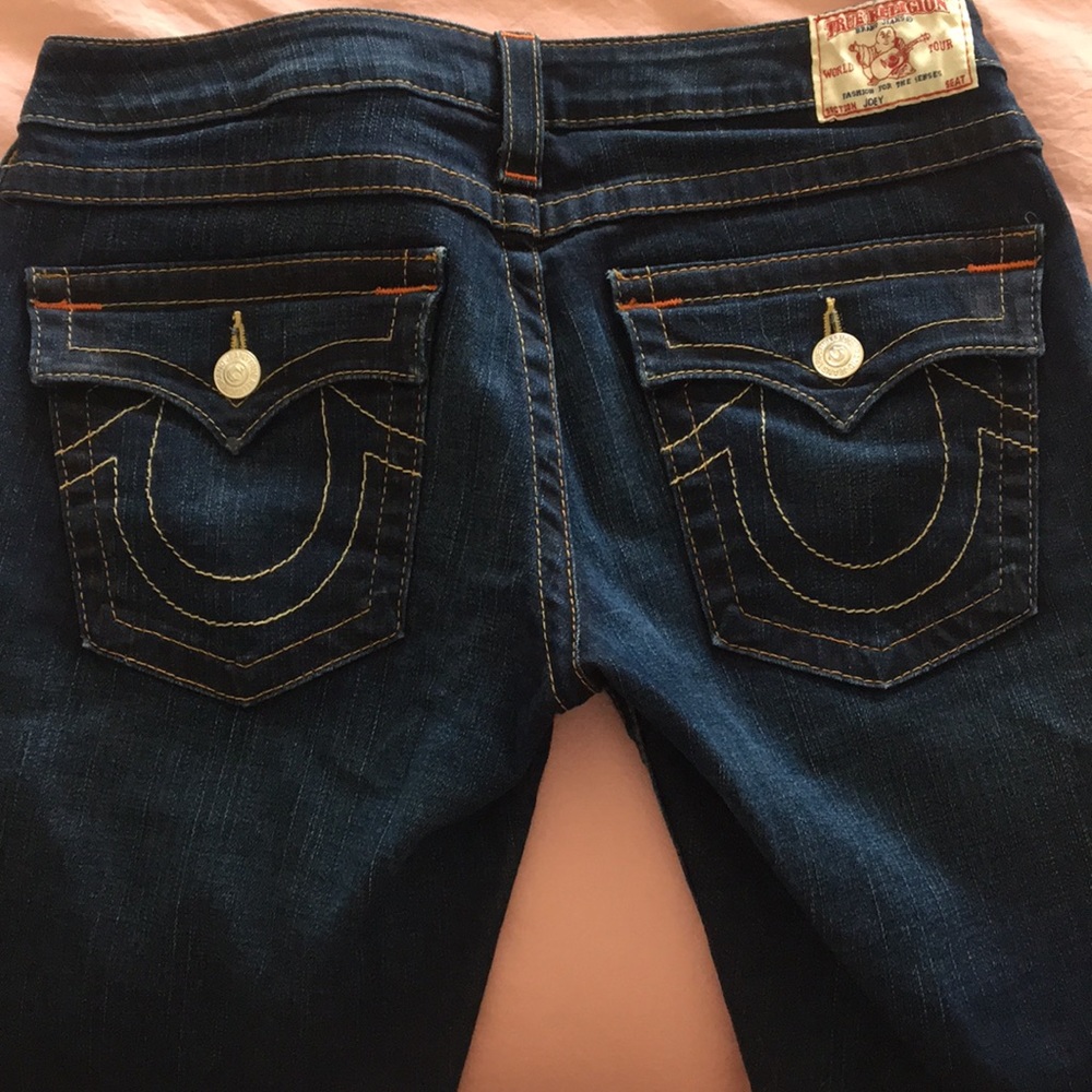 True religion bootcut jeans in great condition.